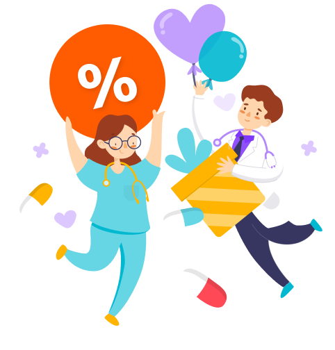 Скидка на год безлимитных онлайн-консультаций с врачами